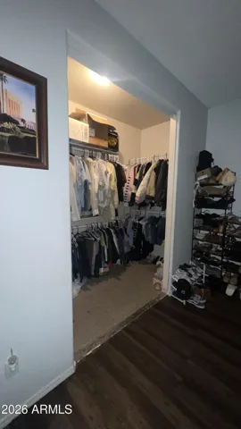 Master closet