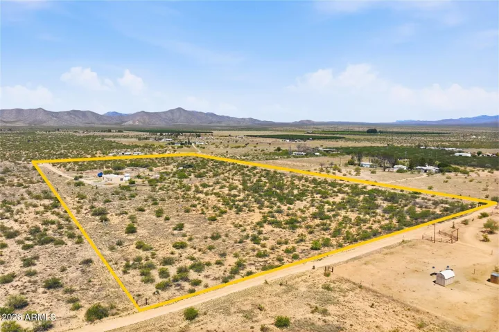 Aerial Lot Lines Looking NW