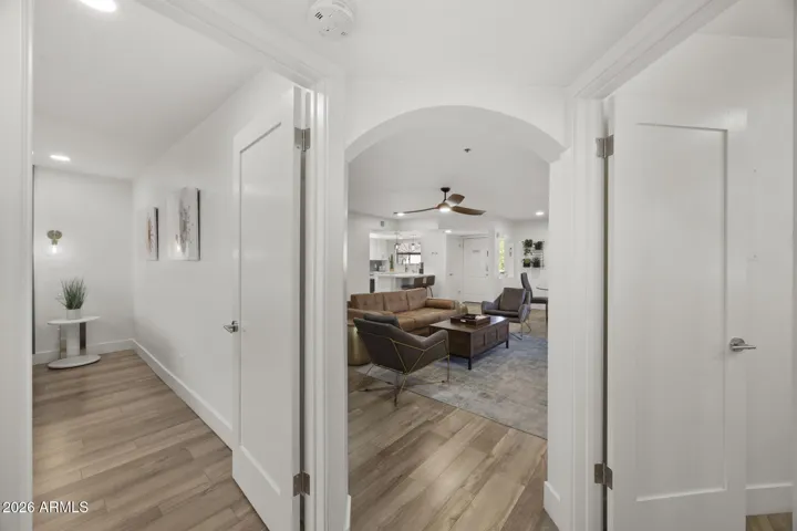 Left is Bedroom and Right is Restroom