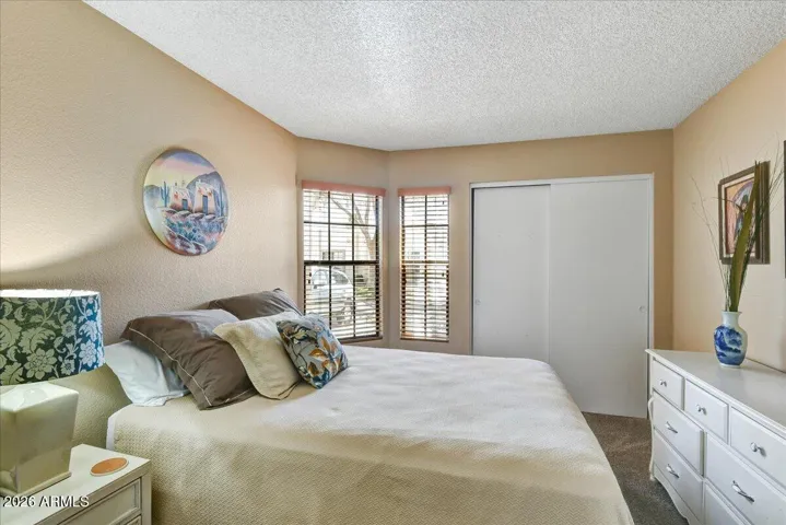 Bedroom 2 is great for guests or your flex space
