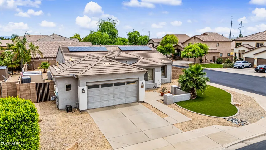 Striking Curb Appeal with Owned Solar on a Quiet Cul-de-Sac Corner Lot”