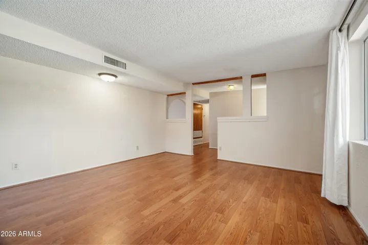 Dining/living room looking toward the foyer.