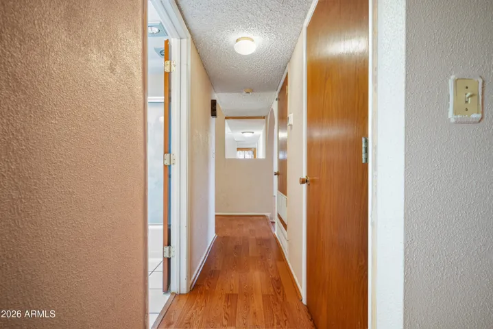 Hallway looking toward foyer