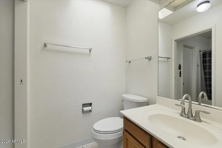 Both bathrooms feature comfort-height toilets.