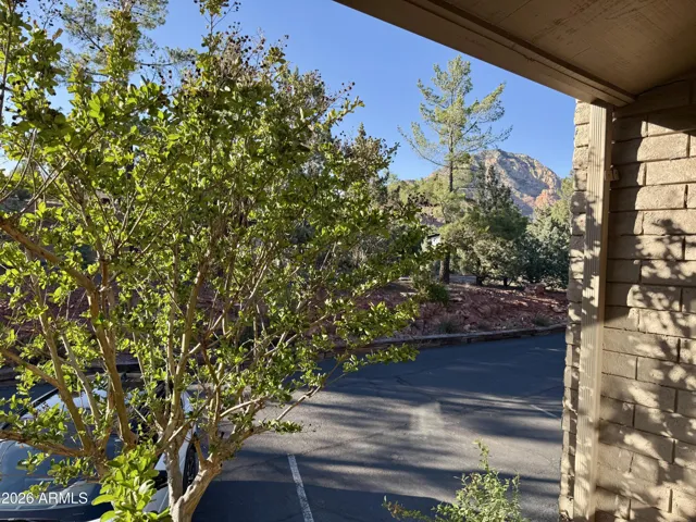 Marvelous View from Guest Bedroom - greenery & Red Rocks