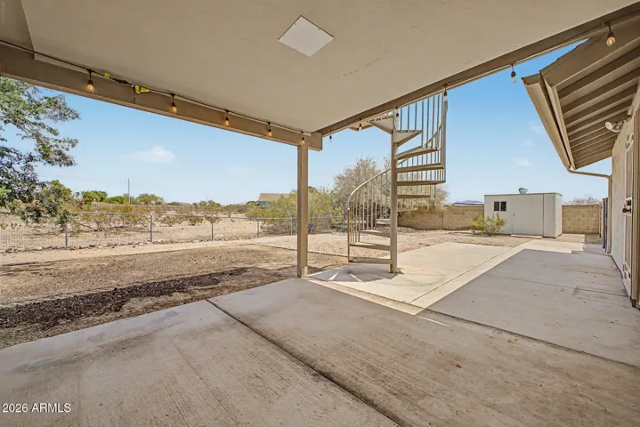 Covered Back Patio