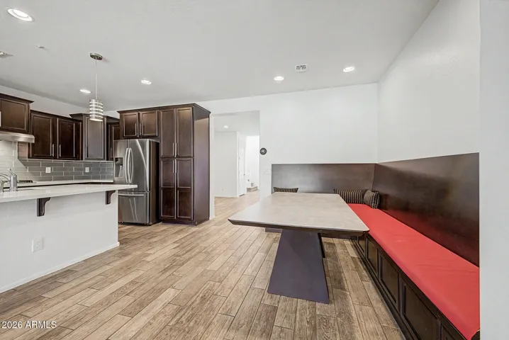 Built In Dining + Gourmet Kitchen