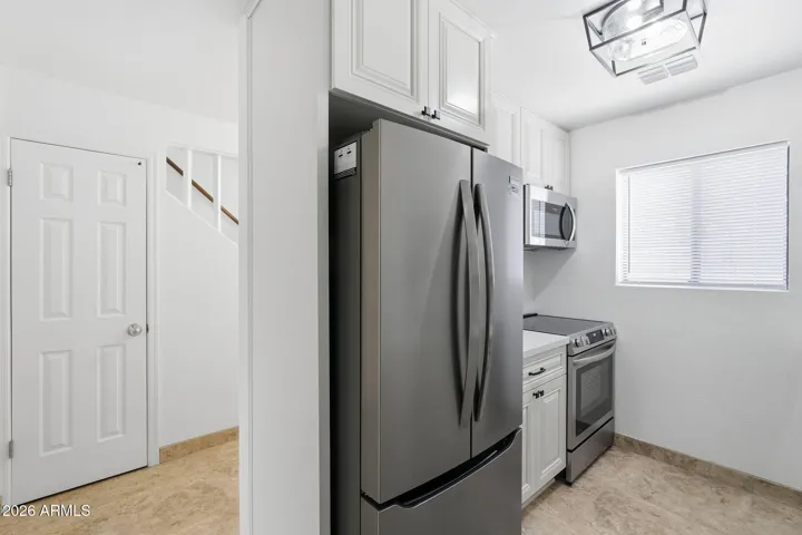 Newer Refrigerator and range