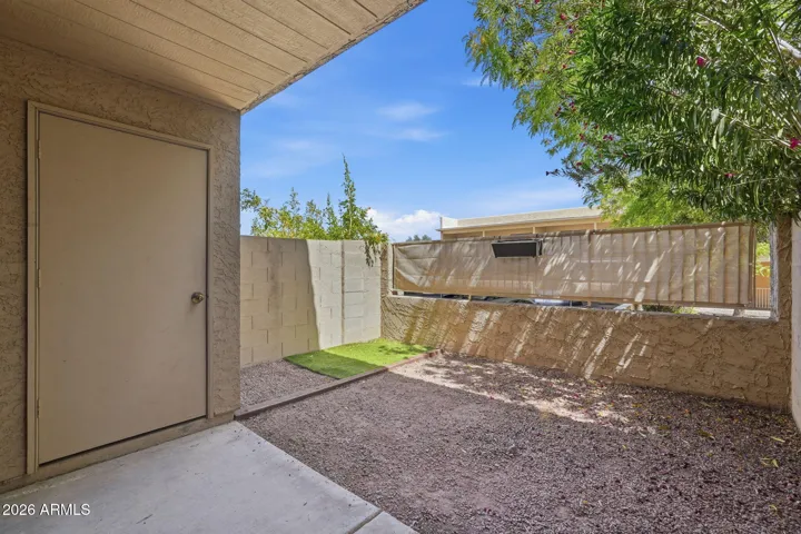 Covered patio/backyard