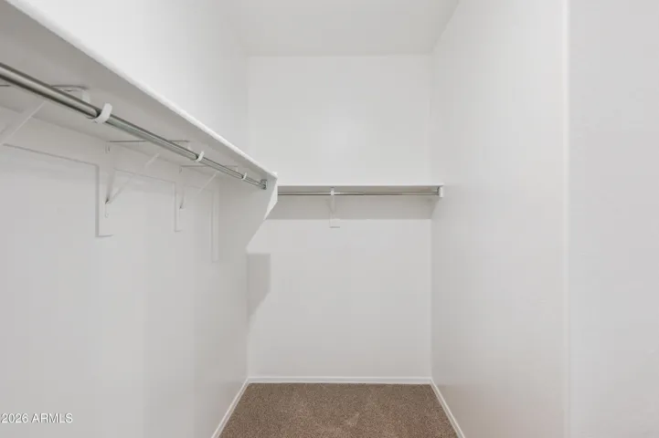 Primary closet