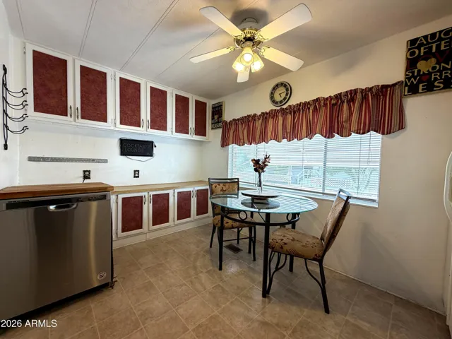 Kitchen with tons of storage and full size dishwasher