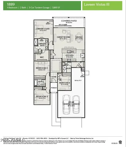 3 CAR GARAGE + 4 BEDROOMS!!!