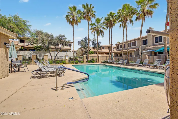 Year around, newly refurbished, heated pool and spa.