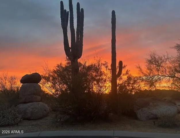 Sunset view from Patio-1