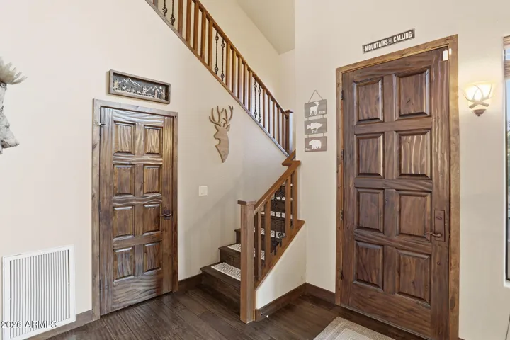 Storage under stairs