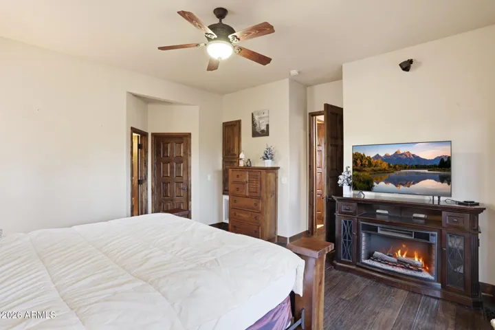A fireplace for those chilly fall evenings