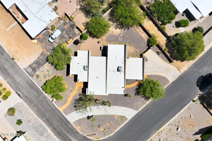 Aerial from above