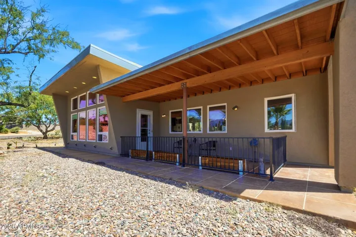 Front covered patio