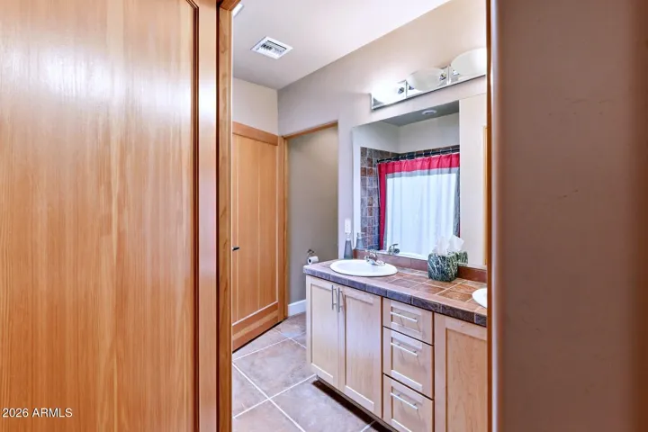 Spare bathroom