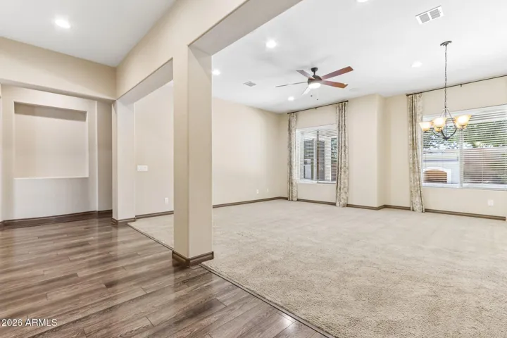 Living Room & Dining Room