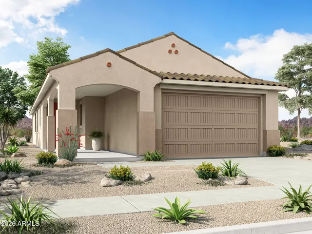 Rendering. Actual home color may vary.