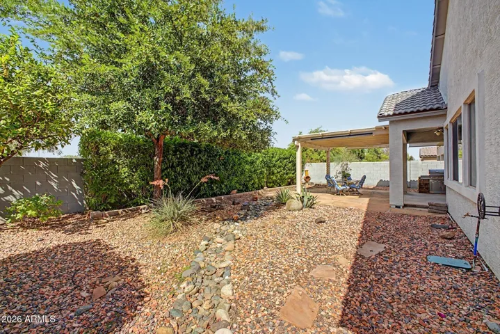 Very Private Back Yard