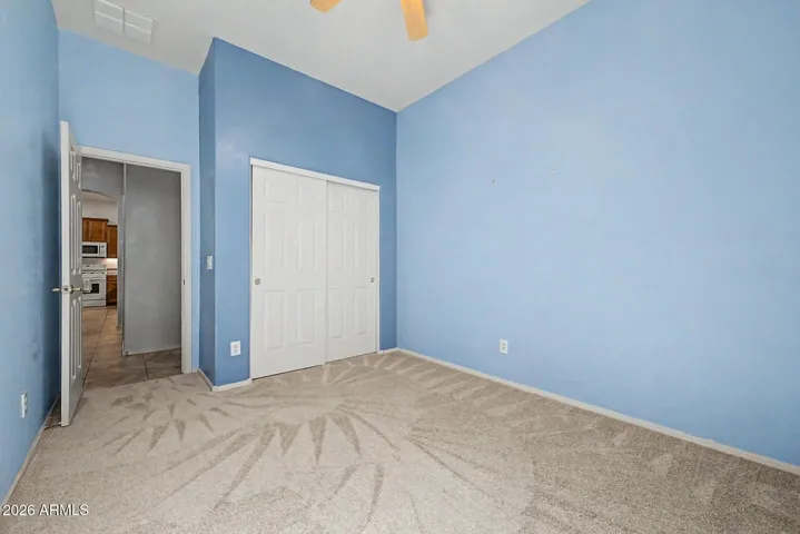 Bedroom 3 - brand new carpet installed April 2026