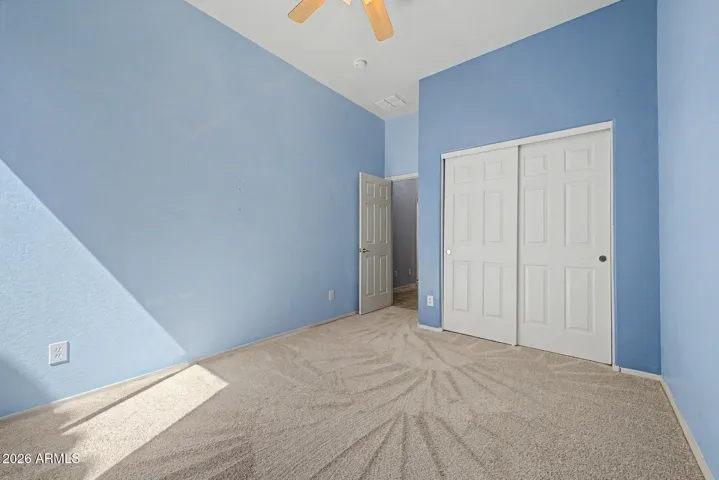 Bedroom 3 - brand new carpet installed April 2026