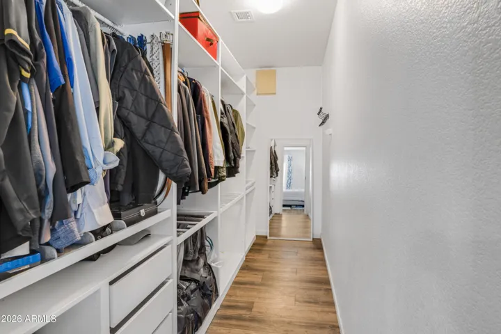 primary walk-in closet