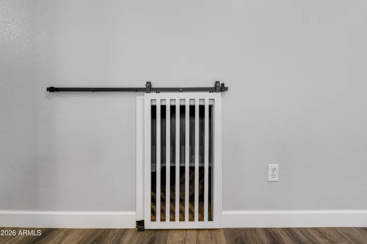 under-the-stairs dog condo