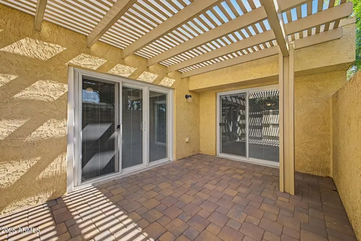 COVERED + PRIVATE PATIO 1