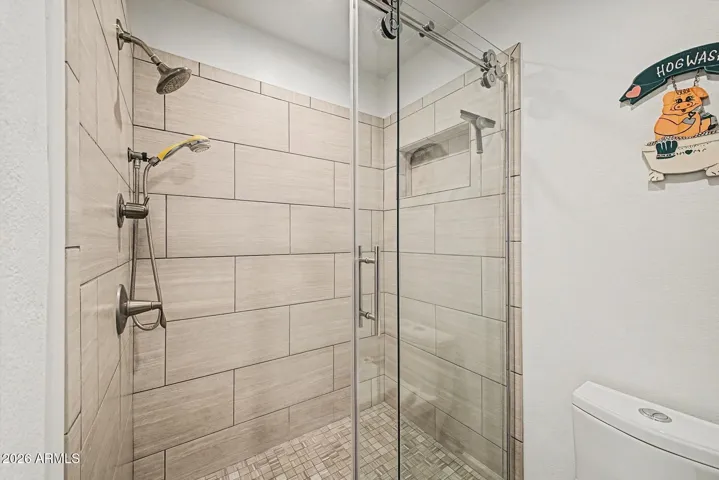 PRIMARY TILE SHOWER + NICHE