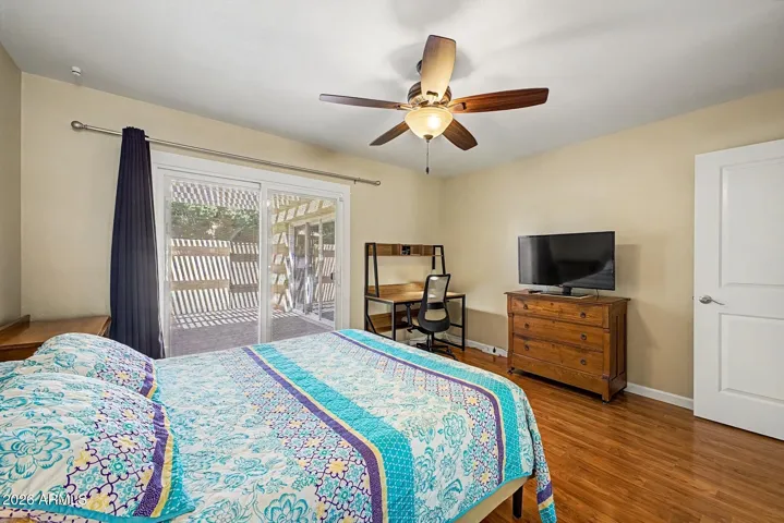 BEDROOM TWO + PRIVATE EXIT + PATIO