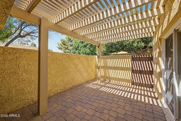 COVERED + PRIVATE PATIO 1
