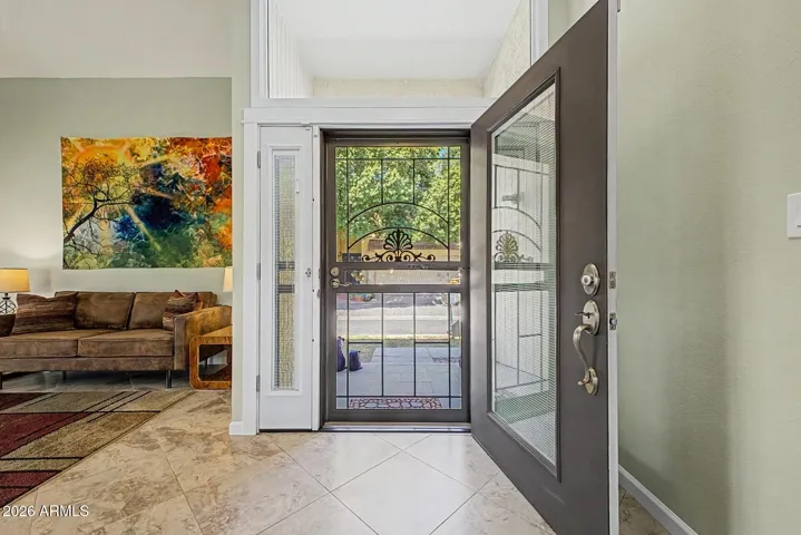 SECURITY DOOR ENTRY - ABUNDANT NATURAL LIGHT