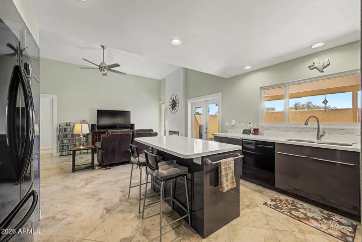 OPEN + REMODELED KITCHEN +BREAKFAST BAR