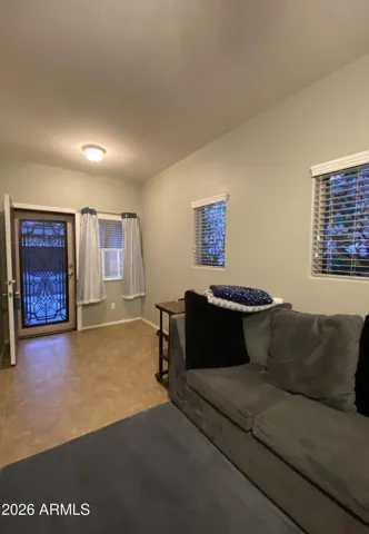 Front Entry and Living Room