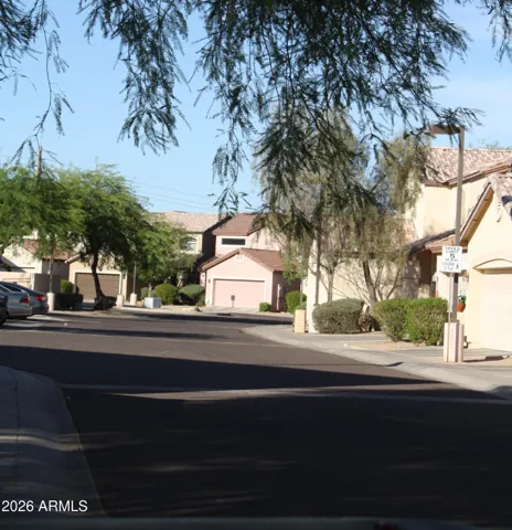 Private Streets Looking East