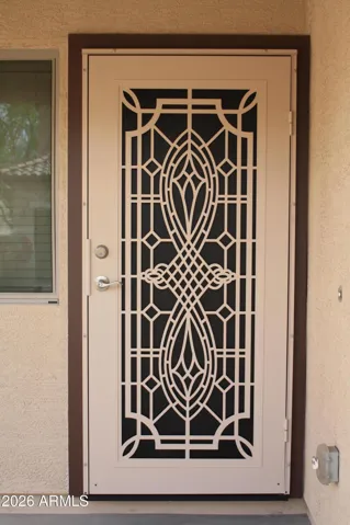 Beautiful Security Screen Door