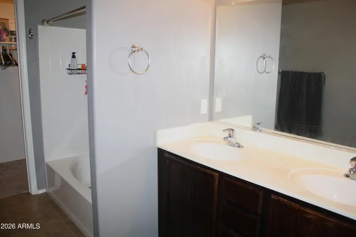 Primary Bath With Double Sinks