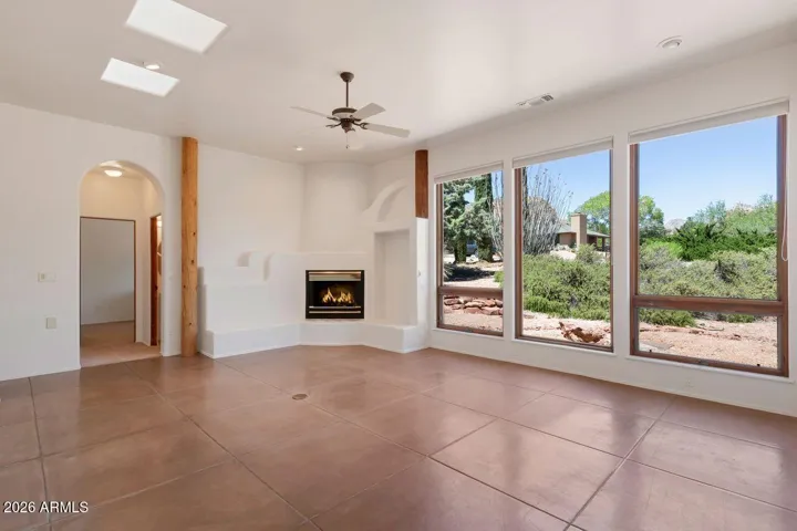 Red Rock Views from Living Room