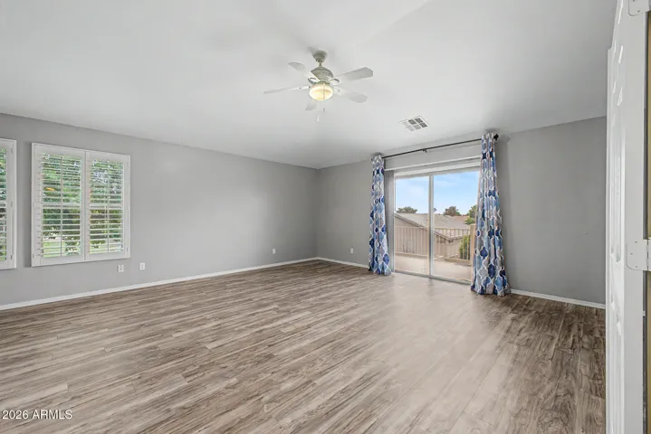 Bedroom with balcony