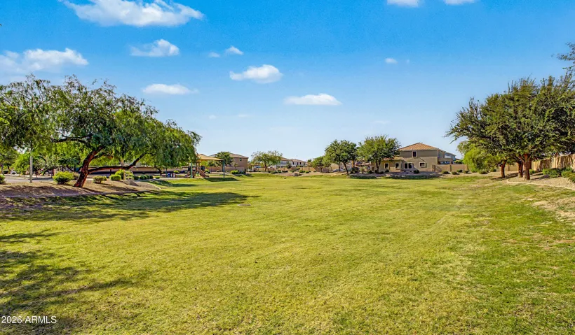 Community Park next to property