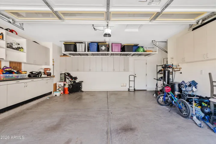 2 Car Garage w/ Built-in Storage - 1 Car Garage not pictured