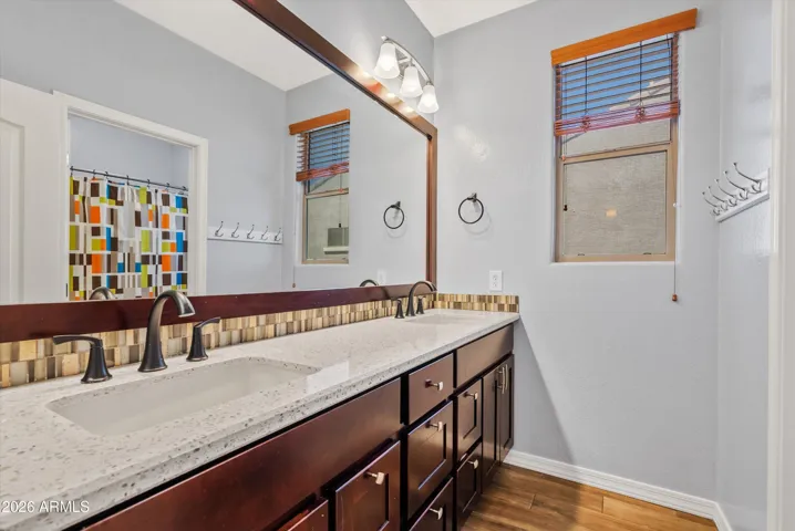 Full Bathroom w/ Double Sinks