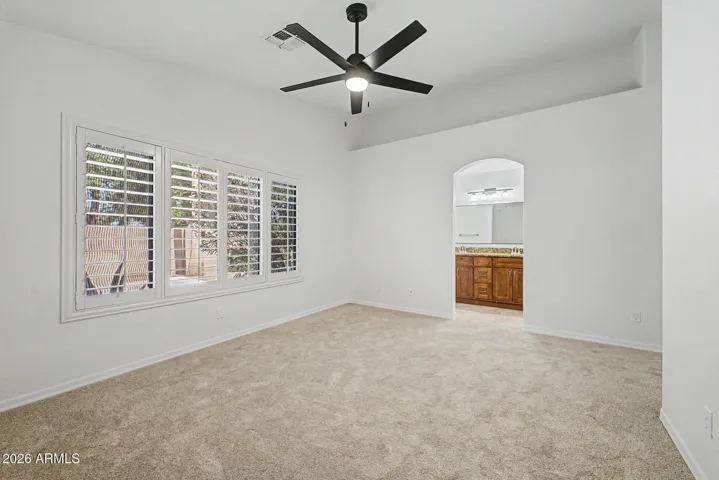 Planation shutters throughout