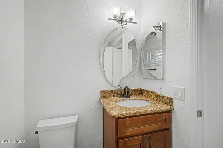 Secondary bathroom