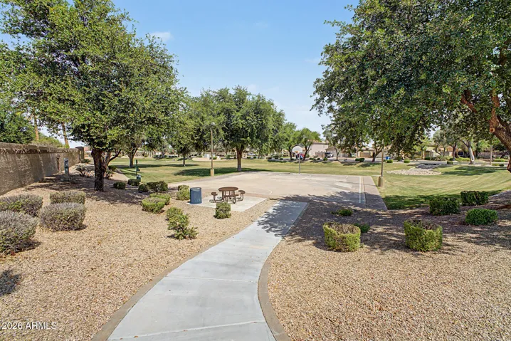 Neighborhood park with basketball right next door