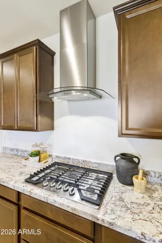 Gas cooktop