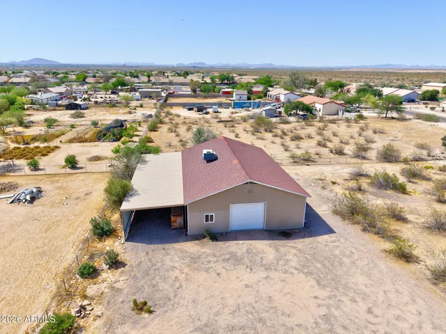 Sky view of the shop